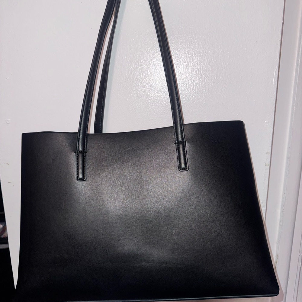 Karl Lagerfeld Paris Black Louise Tote Bag - Picture 3 of 9